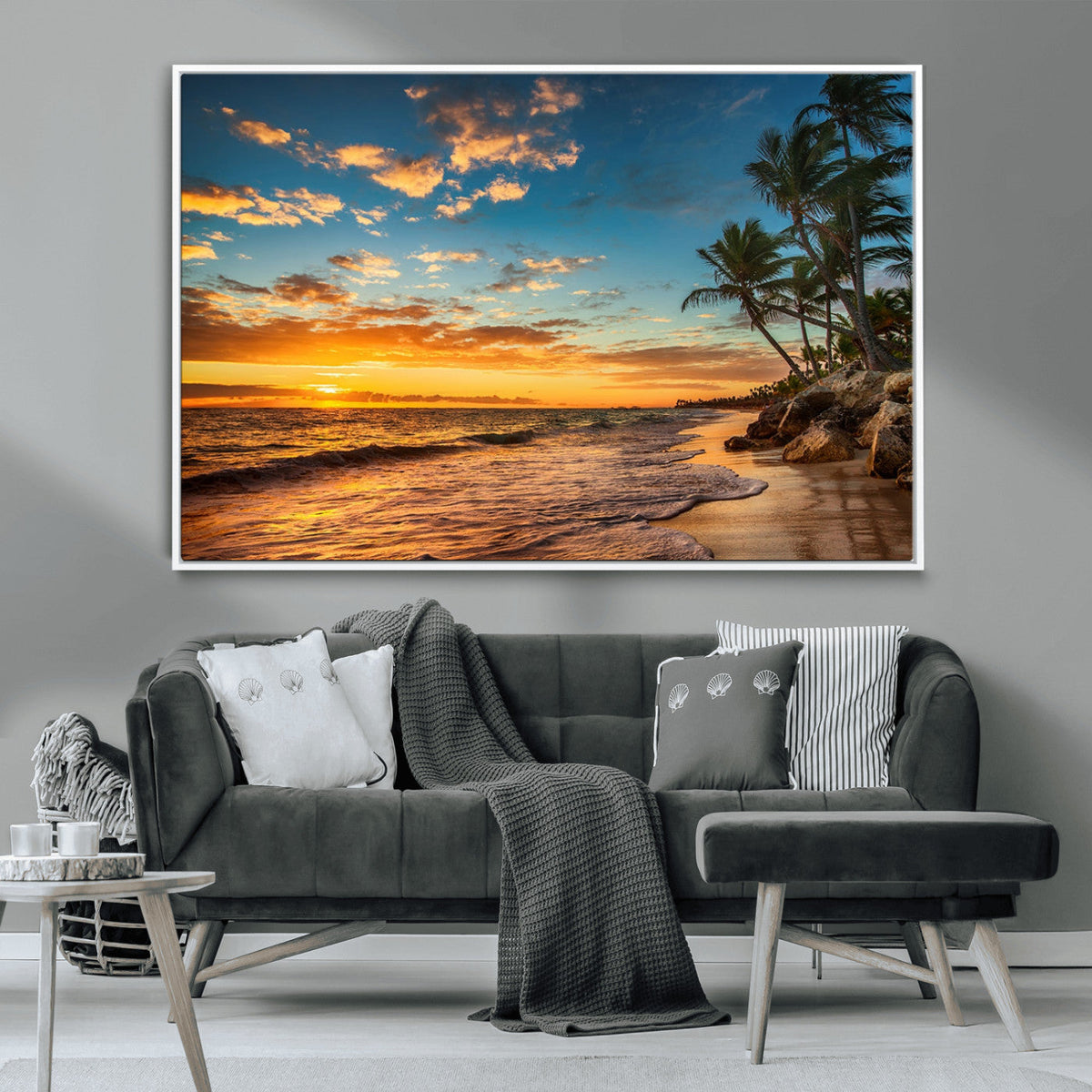 Sunset Wall Art Canvas Print