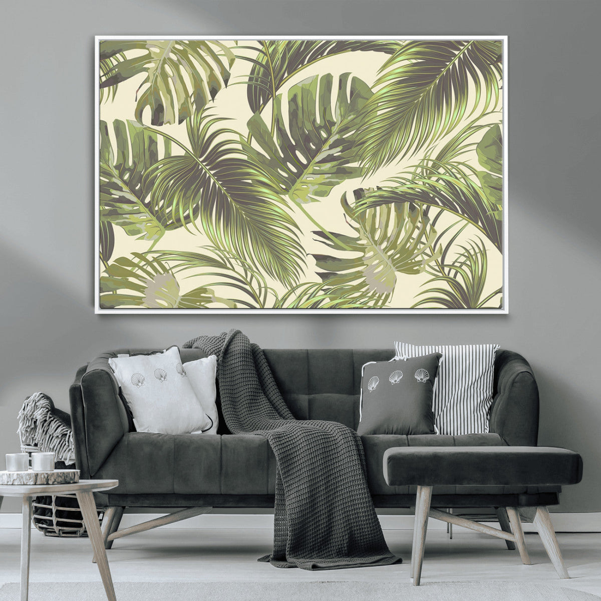 Palm Leaves Canvas Print