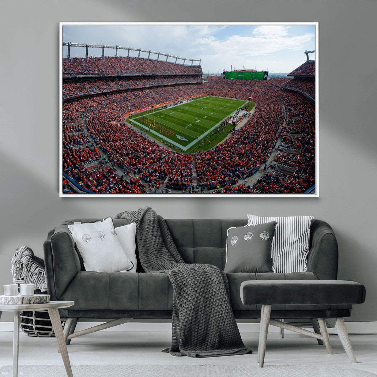 Denver Broncos Football Team Print - Empower Field Mile High