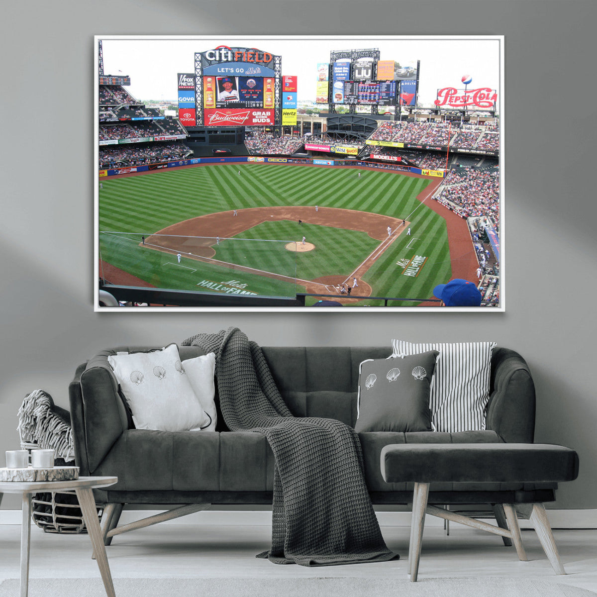 New York Mets Baseball Team Print - Citi Field Baseball