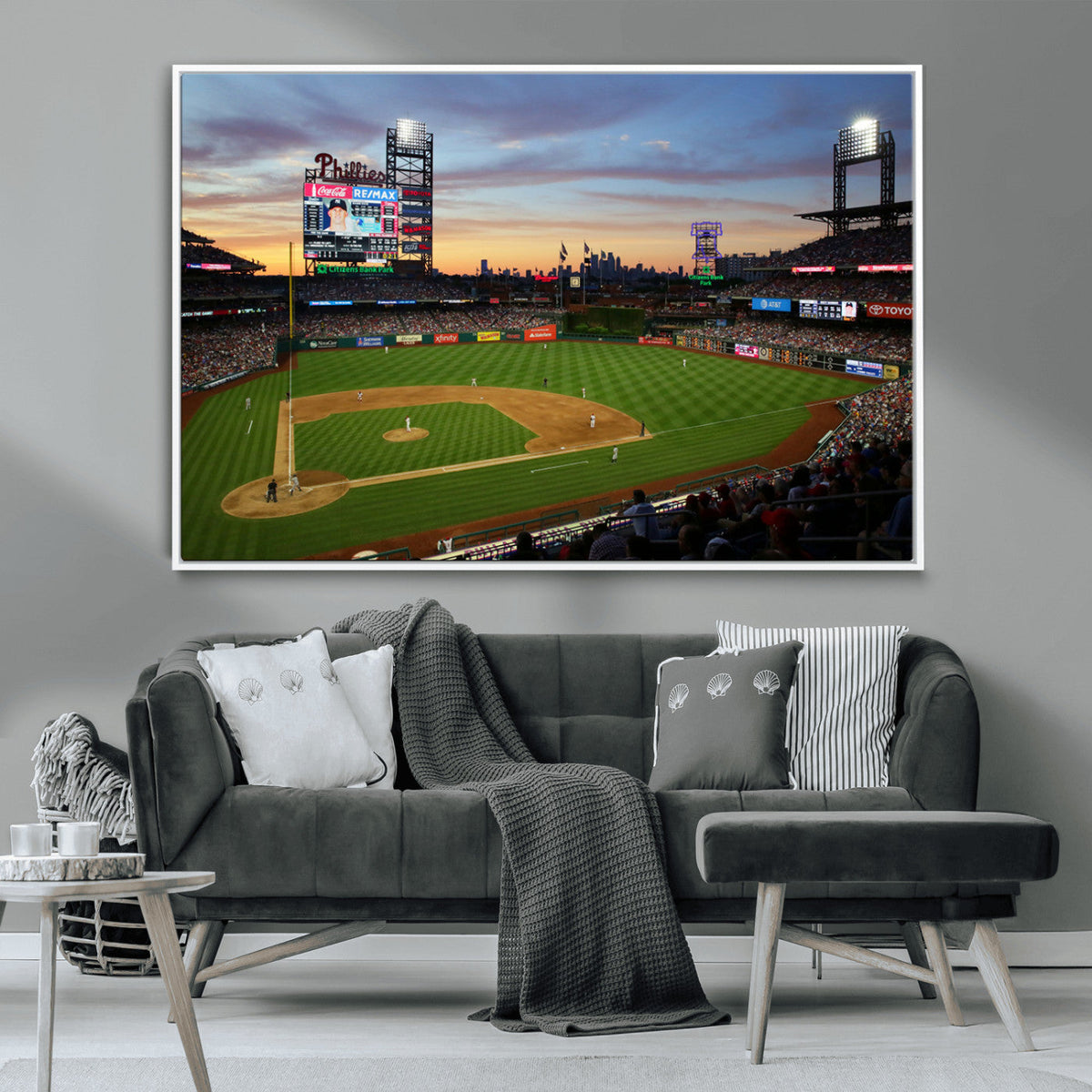 Citizens Bank Park Philadelphia Phillies Wall Art Canvas |