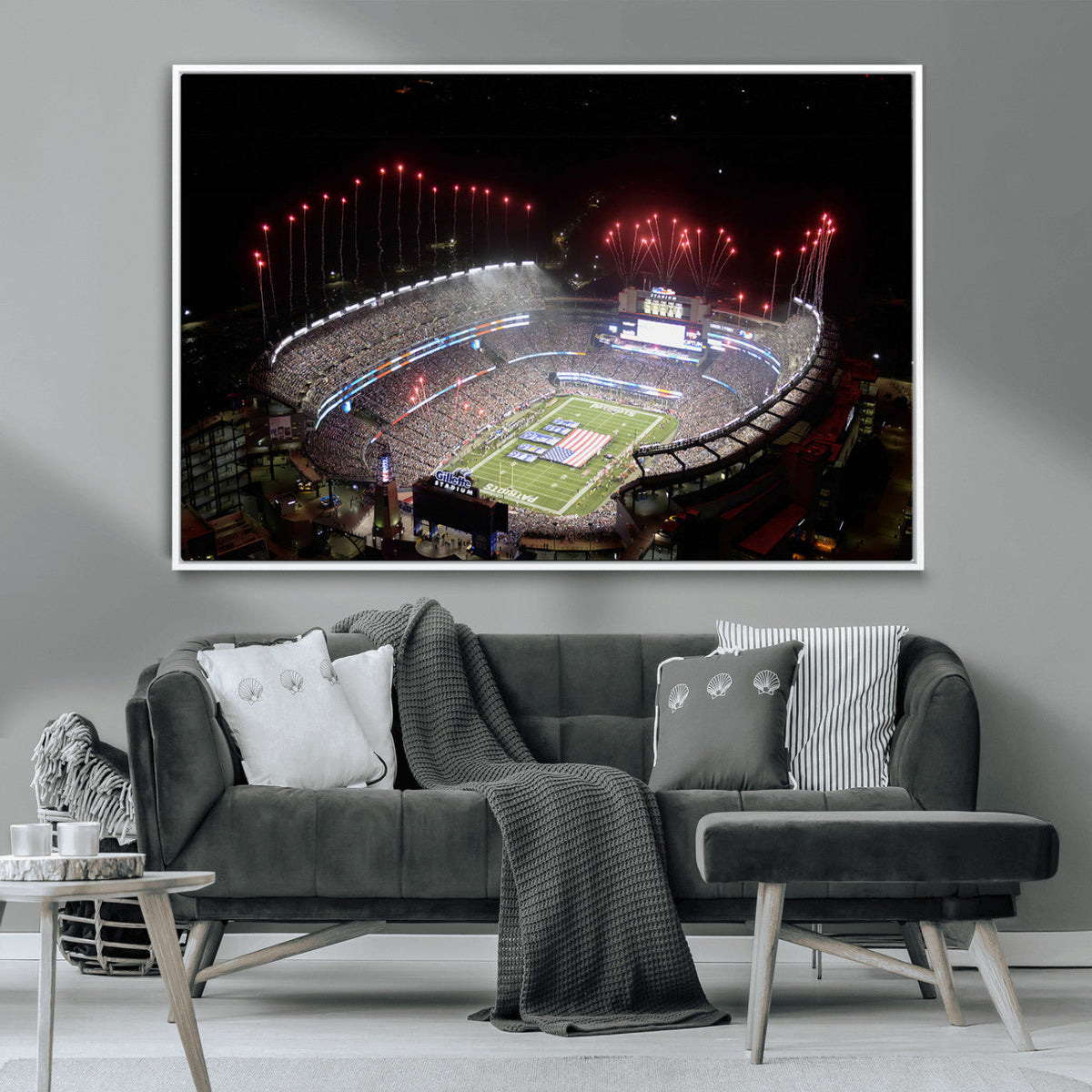 New England Patriots Team Print Wall Art- Foxborough
