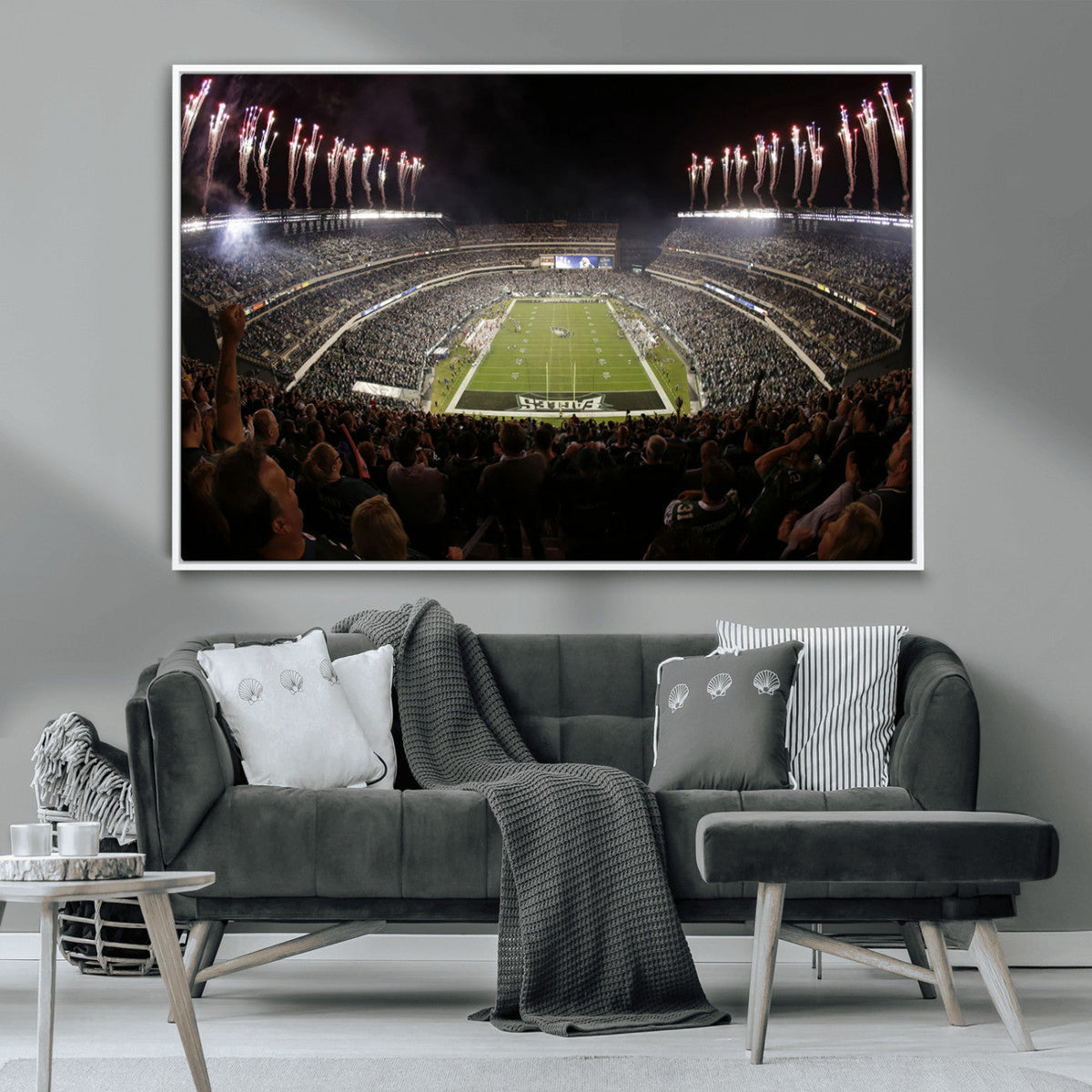 Eagles Field Stadium Wall Art - Philadelphia Eagles Football