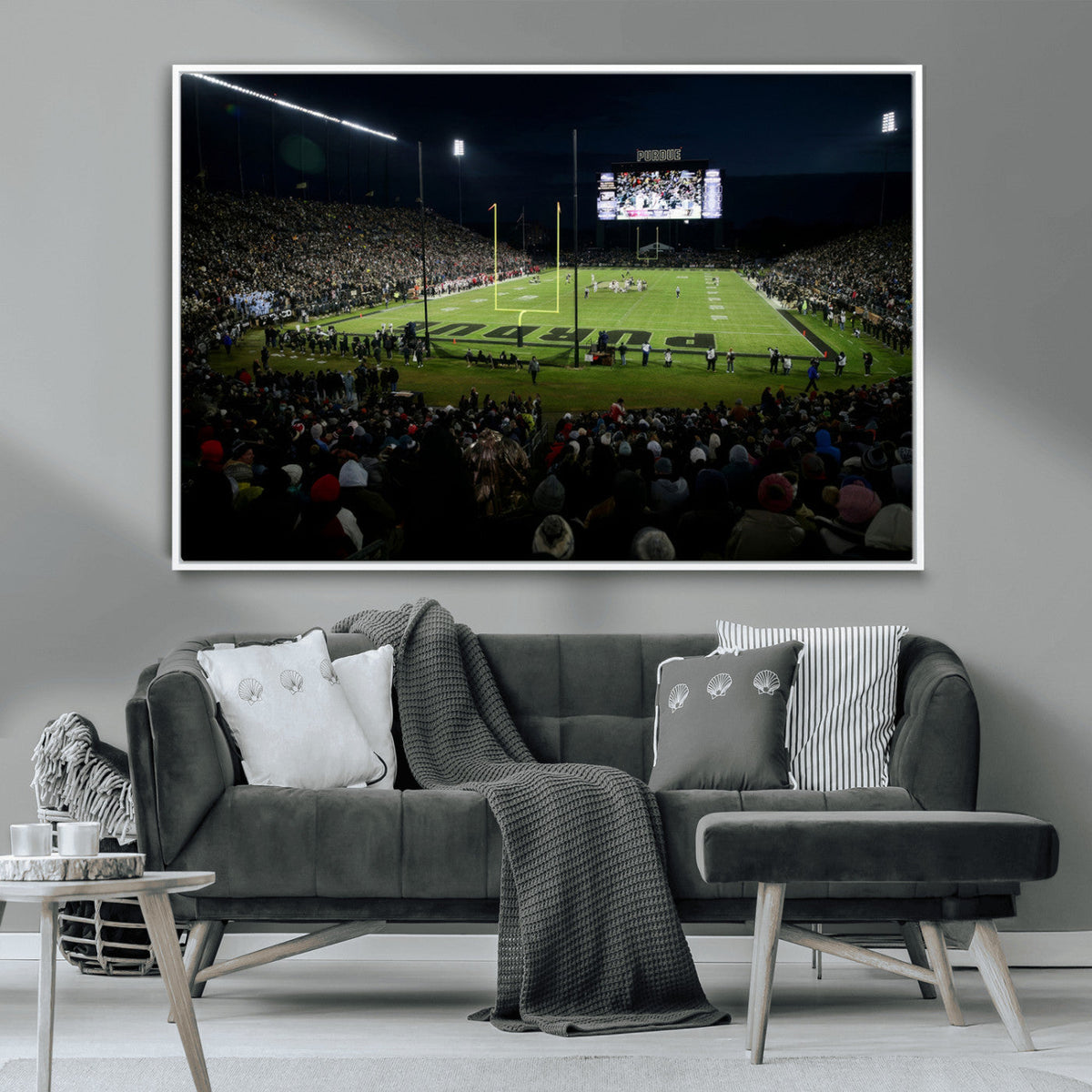 Purdue Boilermakers Football Team Print - West Lafayette