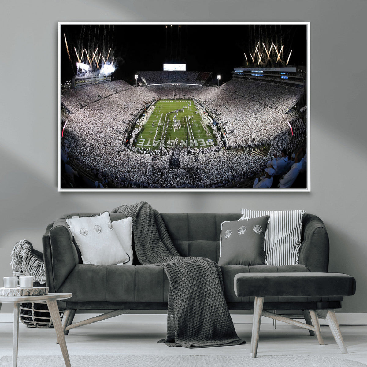 Penn State Beaver Stadium Canvas Wall Art - Nittany Lions
