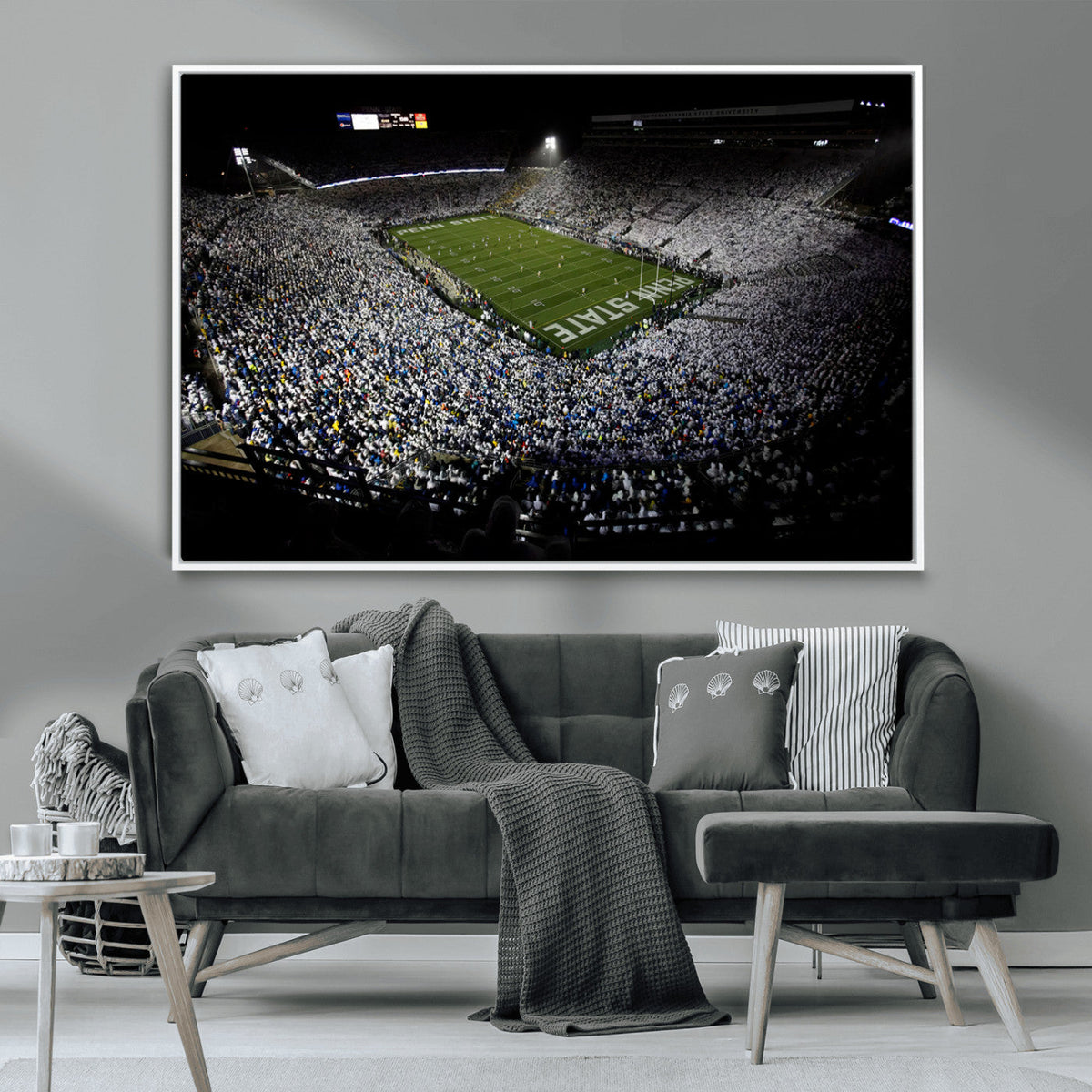 Penn State Football Stadium Wall Art - Beaver Stadium Canvas