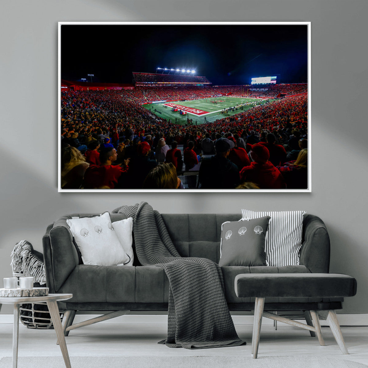 Rutgers Scarlet Knights Football Team Print - SHI Stadium,