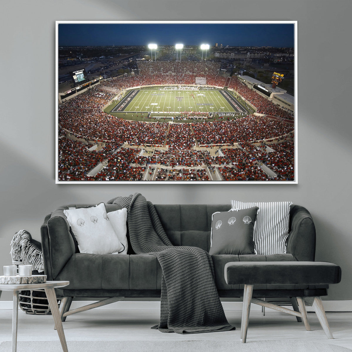 Texas Tech Red Raiders Football Team Print - Lubbock Jones