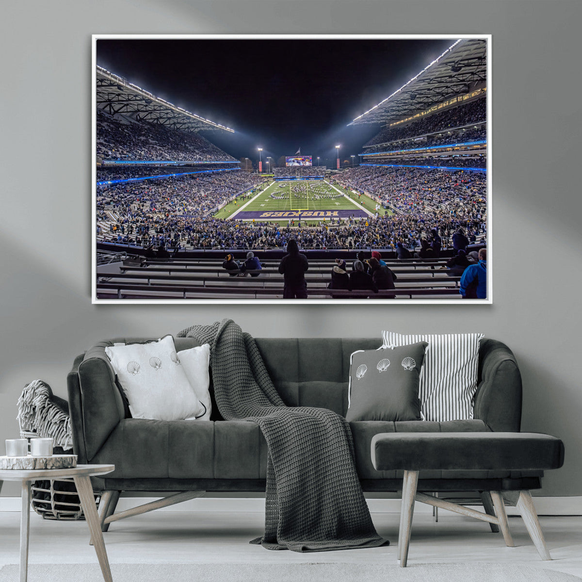 The University of Washington Huskies Football Team Print -