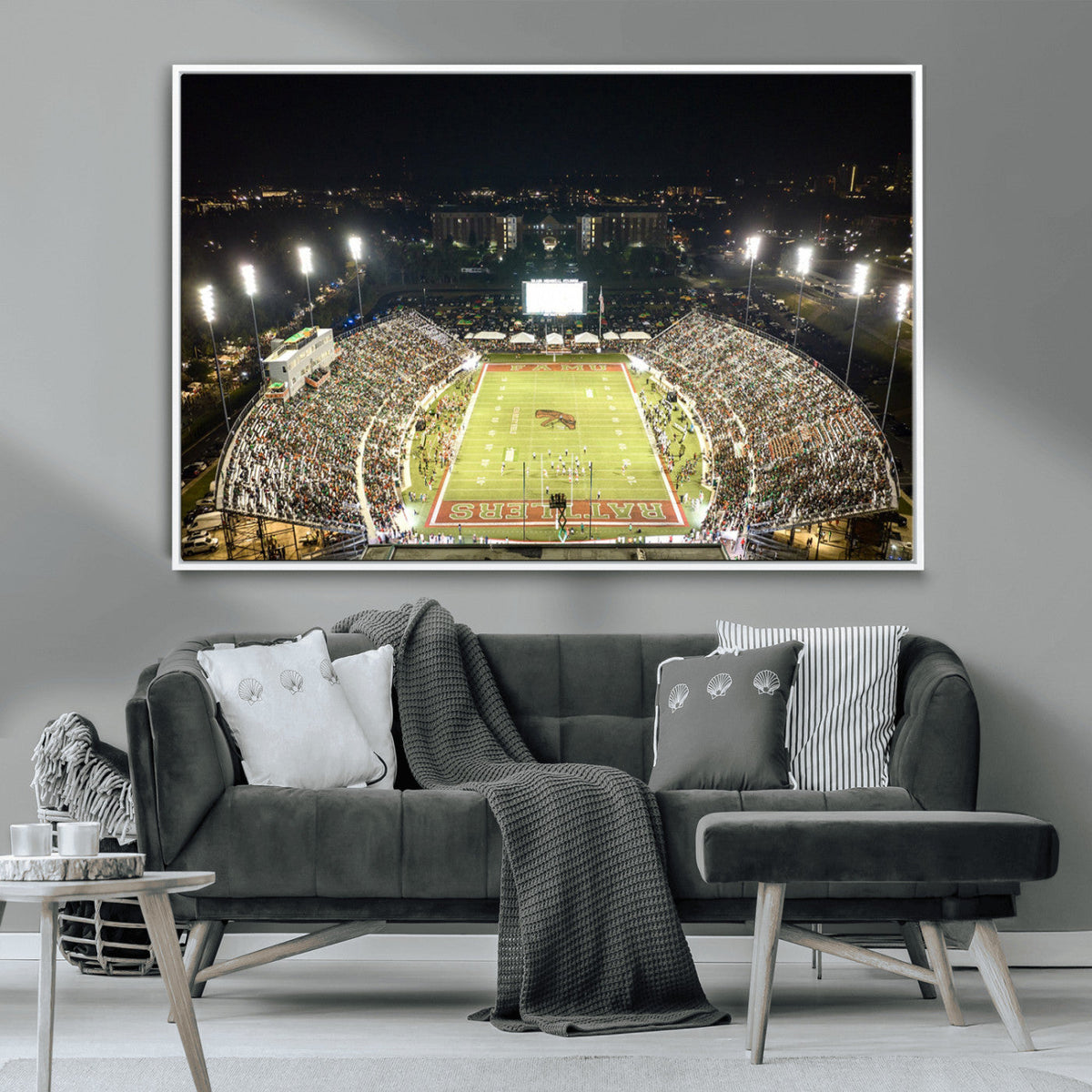 Florida A&M Rattlers Football Team Print - Tallahassee Bragg