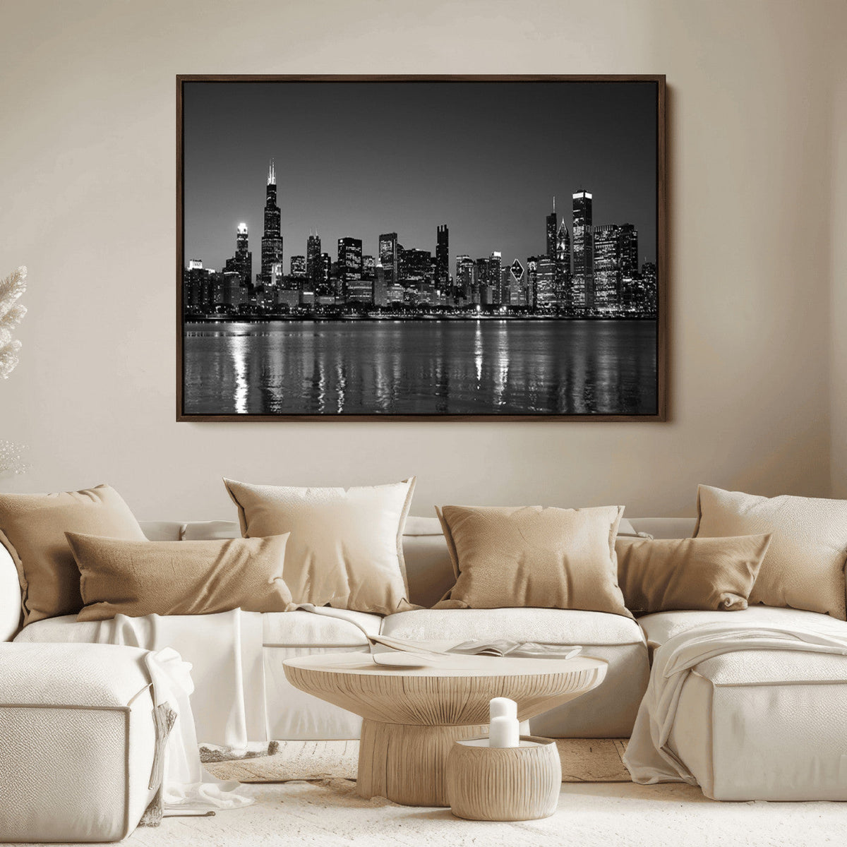 Chicago Wall Art Canvas Print