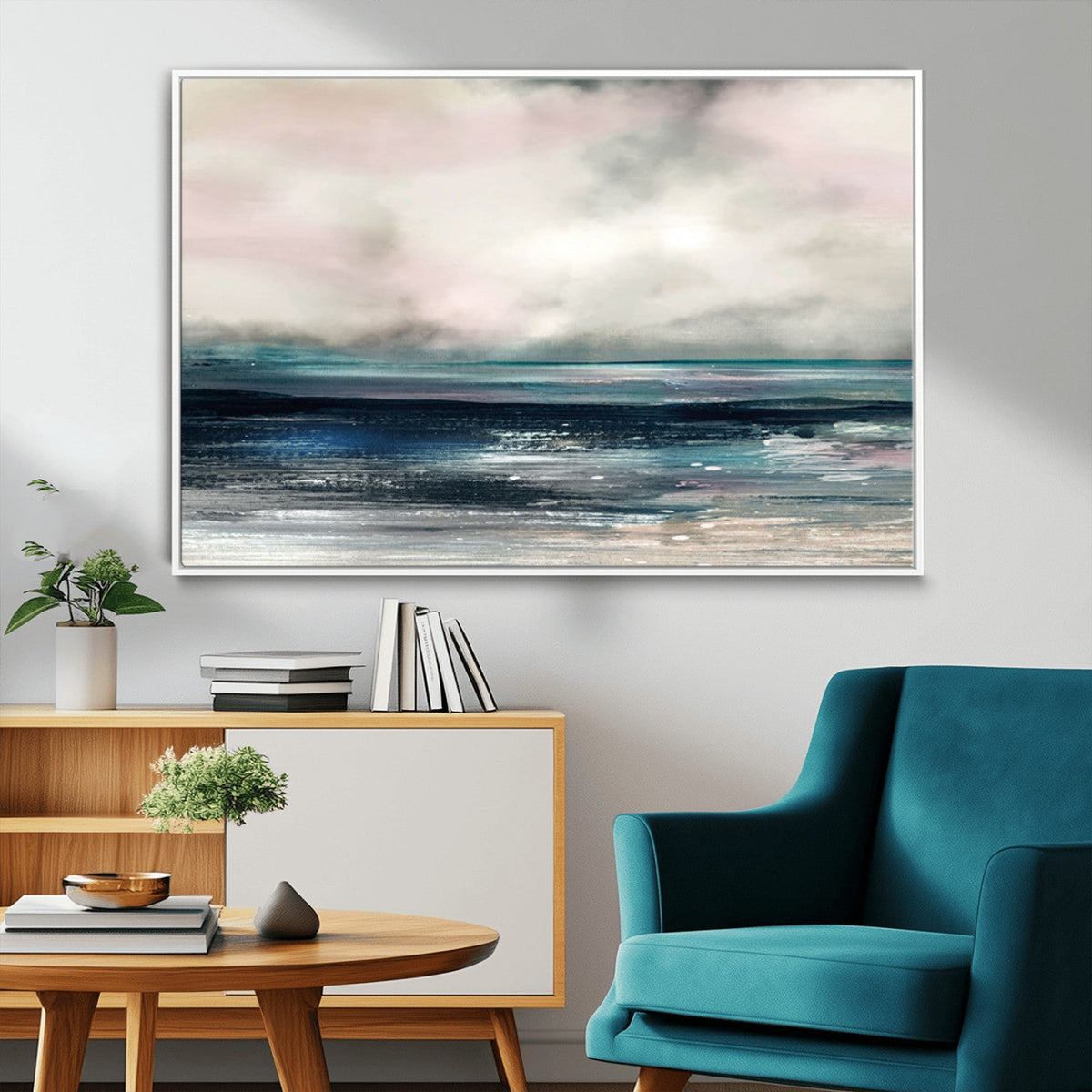 Contemporary Abstract Wall Art Canvas Print