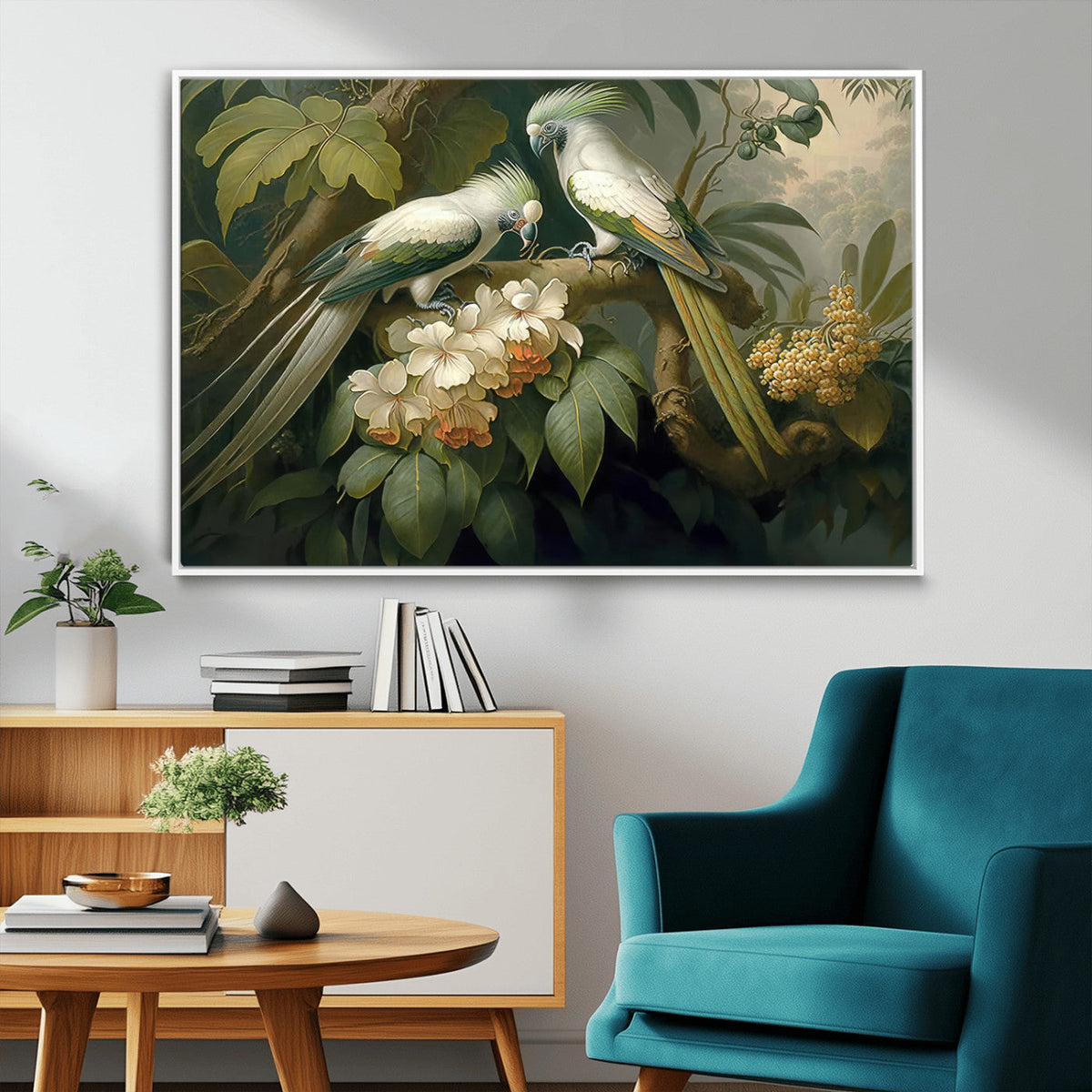 Tropical Paradise Print Wall Art Stunning Artwork of a