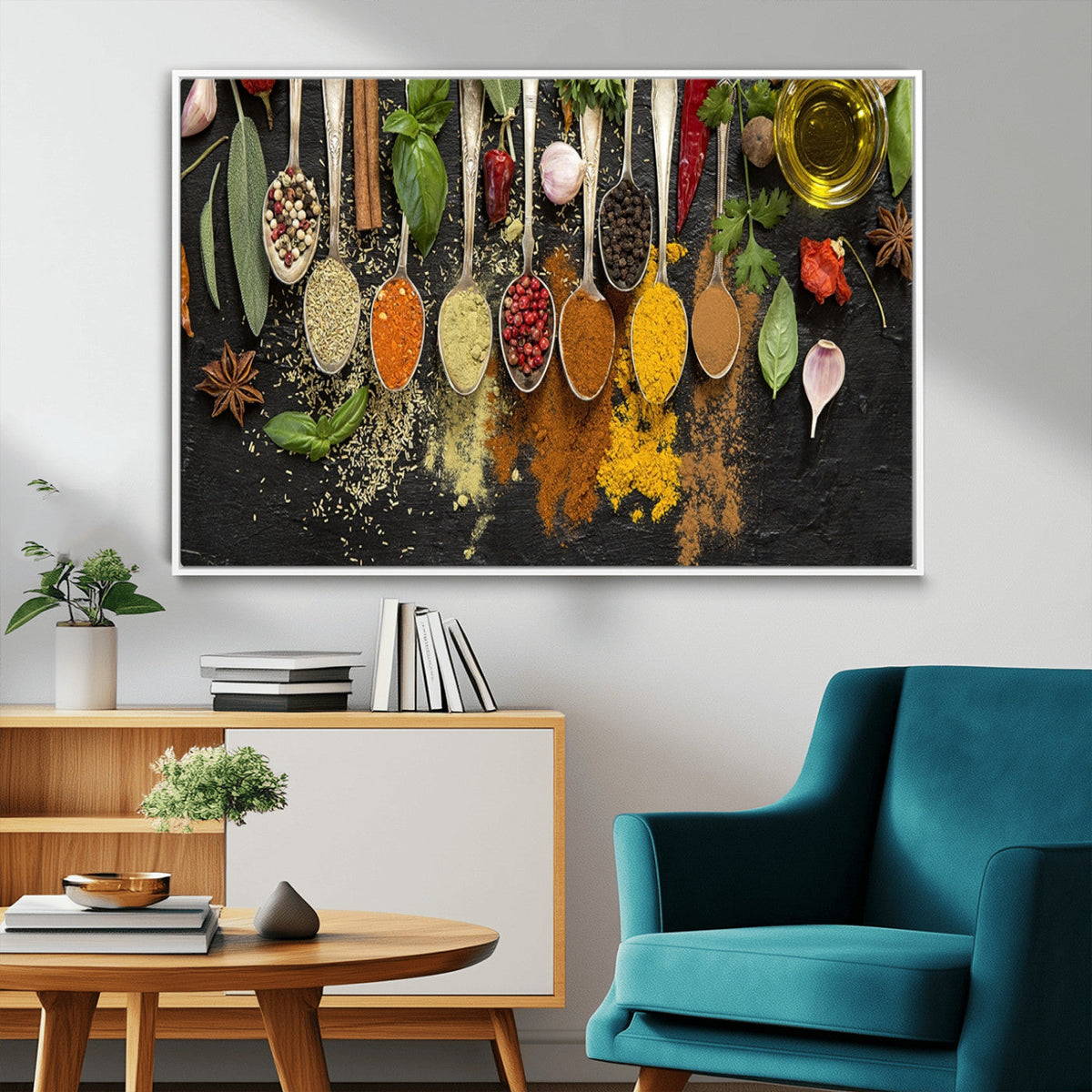 Spices Wall Art Canvas Print