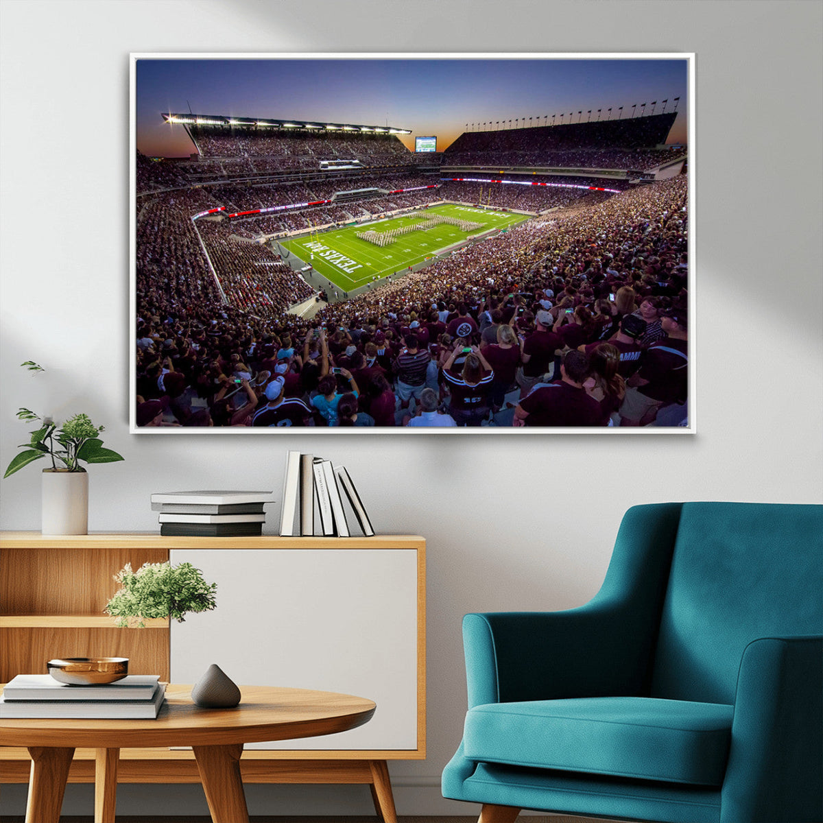 Texas A&M University Aggies Football Team Print - College