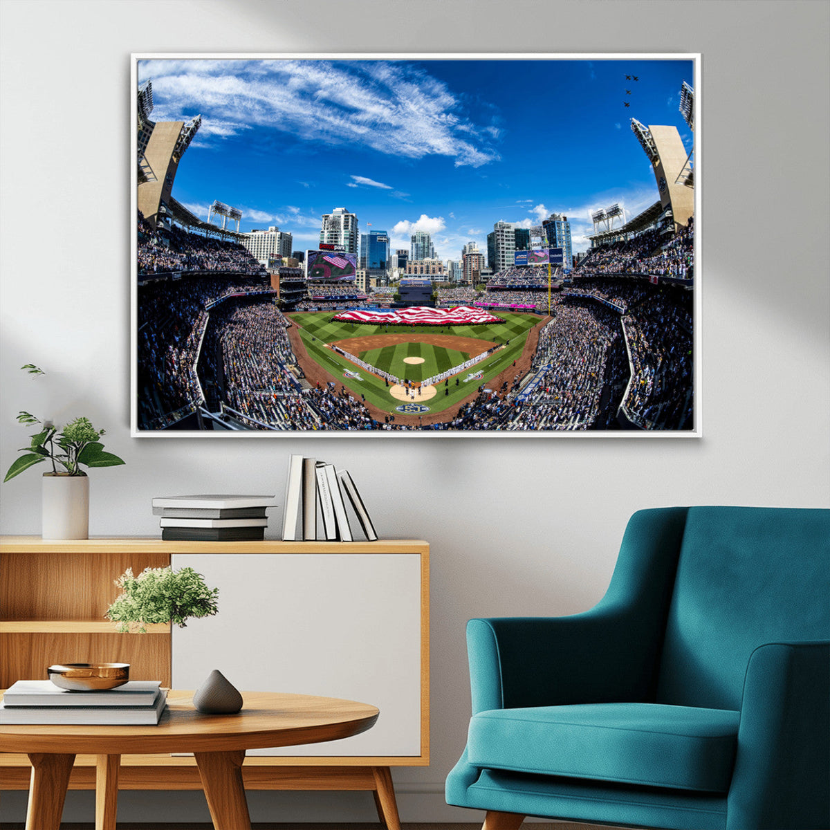 San Diego Padres Baseball Team Print - Petco Park Stadium
