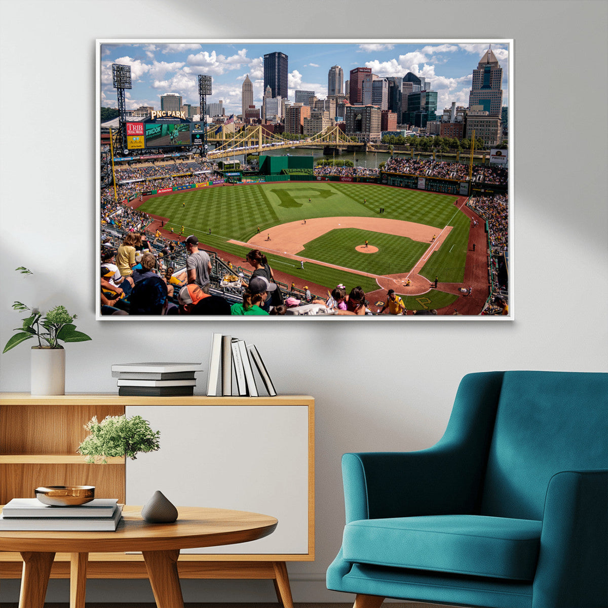Pittsburgh Pirates Baseball Team Print - PNC Park Stadium