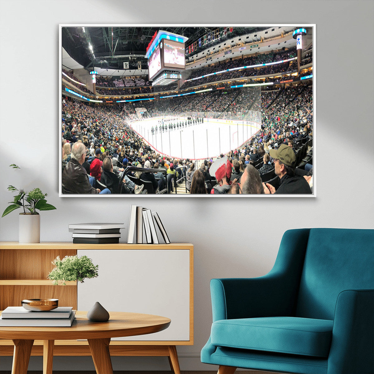 Xcel Energy Center St Paul Minnesota Wild Ice Hockey Stadium