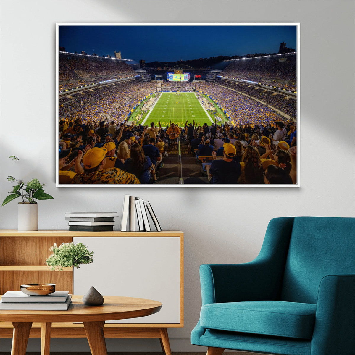Pittsburgh Panthers Football Team Print - Pittsburgh