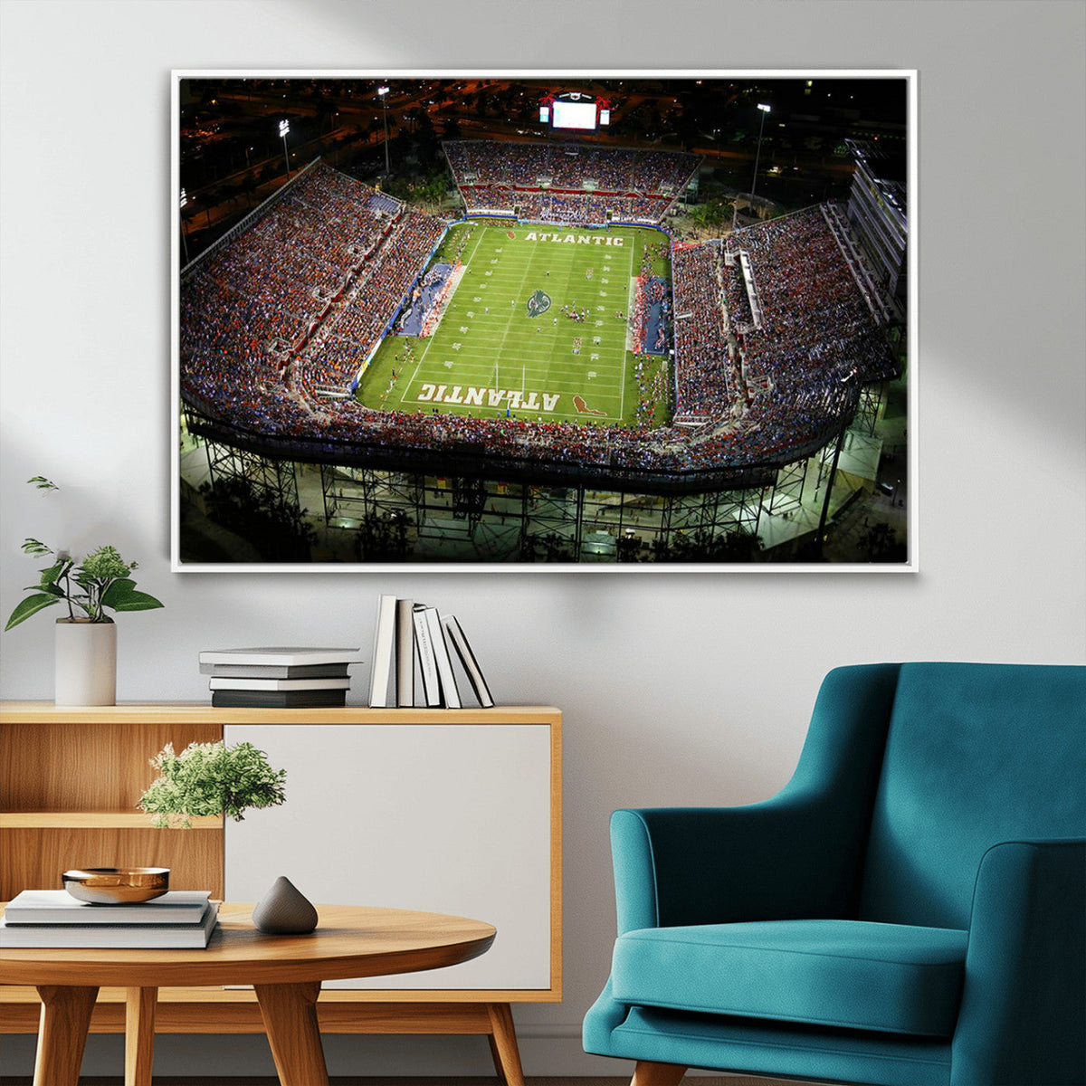 Florida Atlantic University Owls Football Team Print - Boca