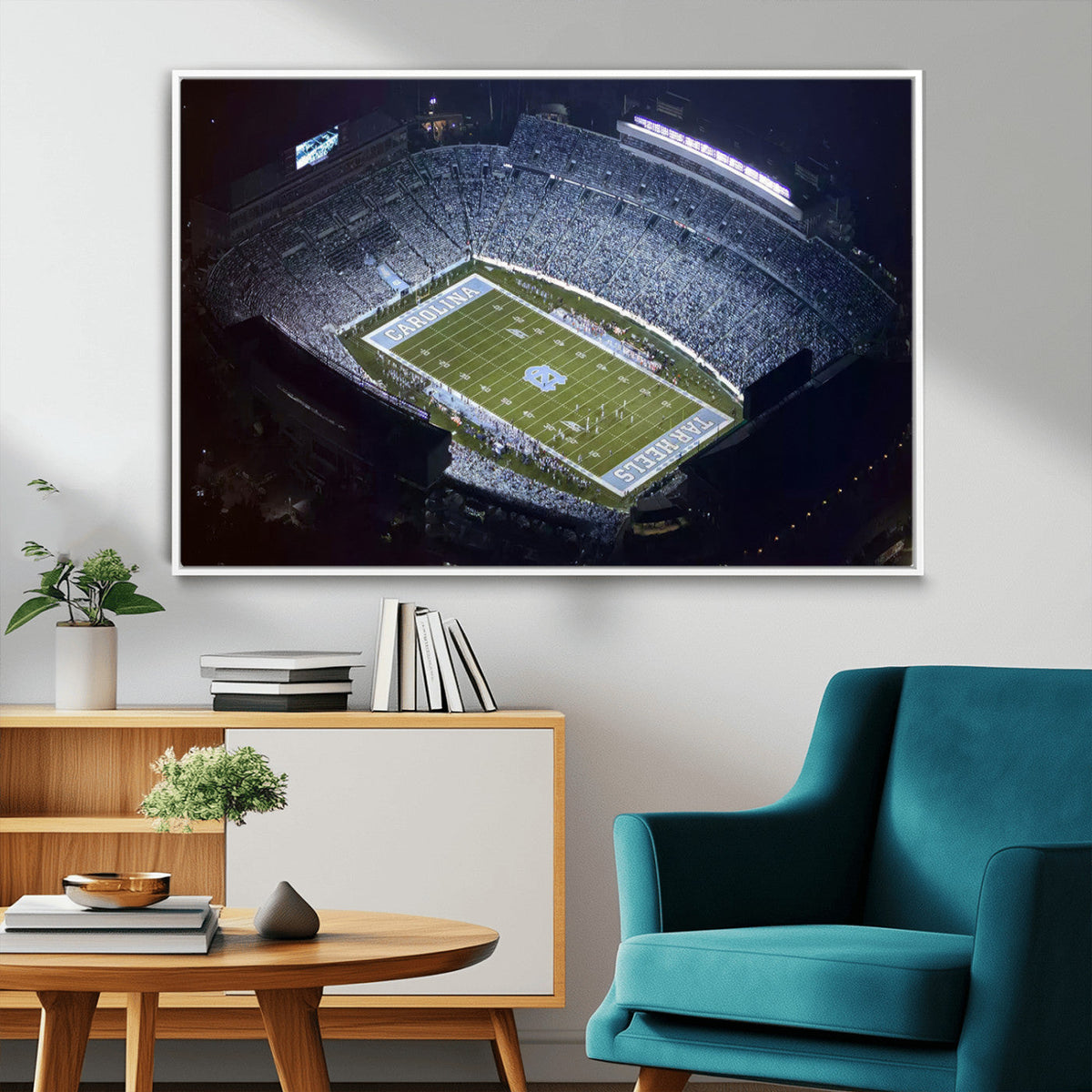 University of North Carolina Tar Heels Football Team Print -