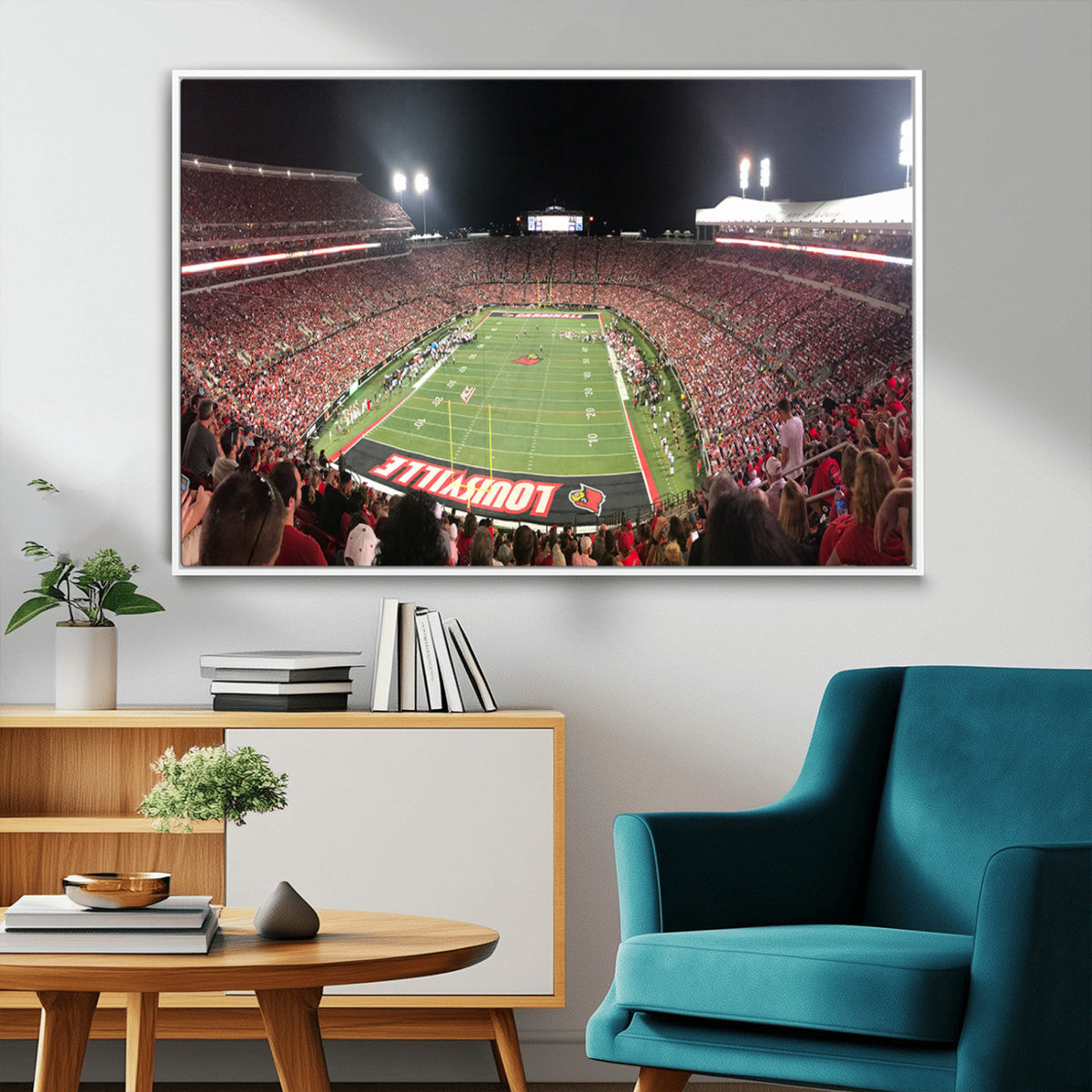 University of Louisville Cardinals Football Team Print -