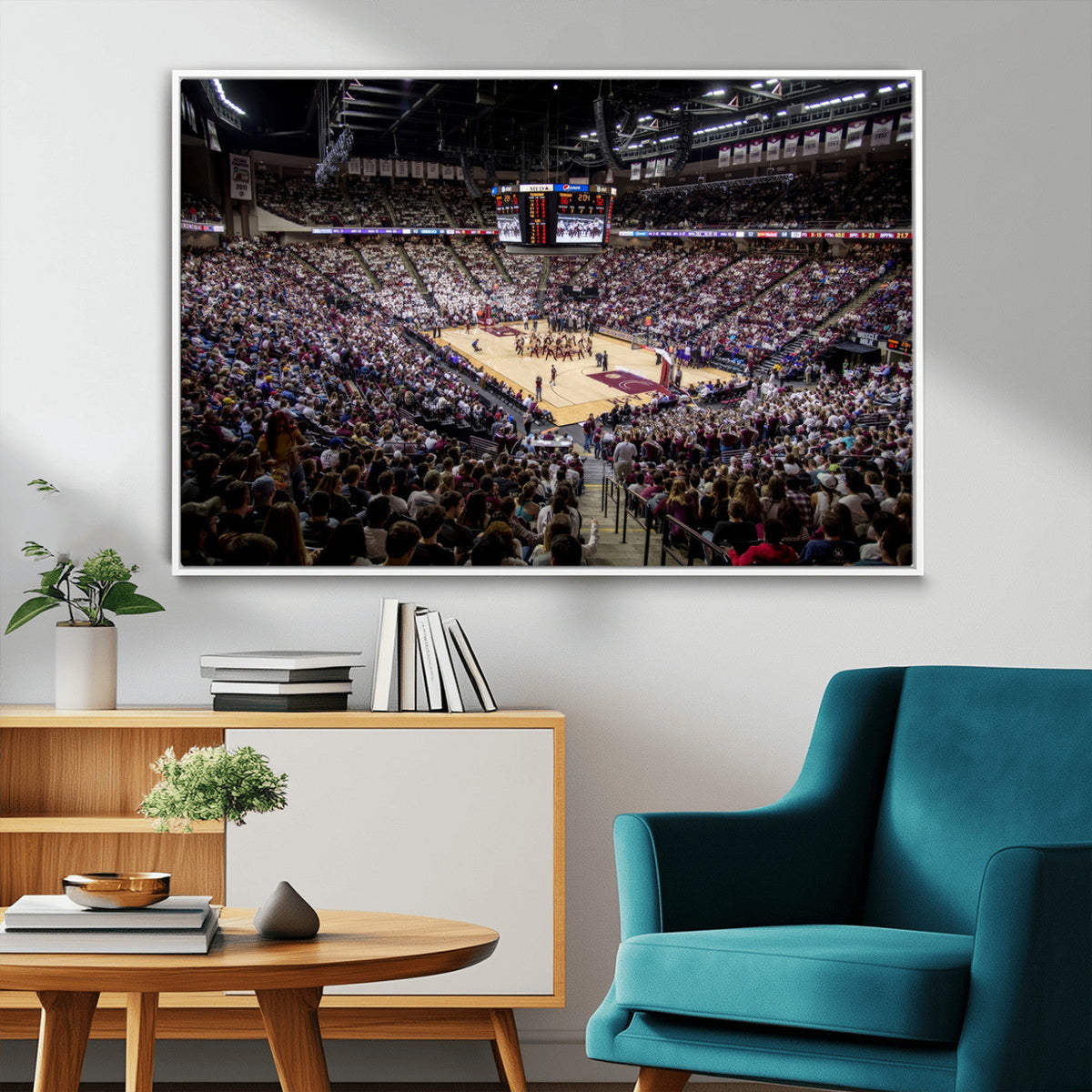 University of Nebraska Cornhuskers Basketball Team Print -