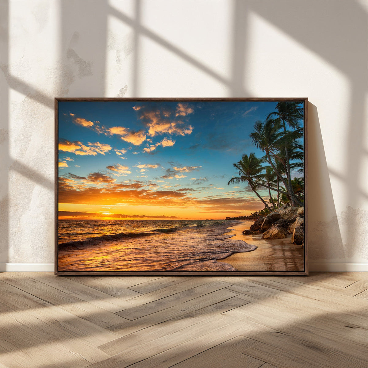 Sunset Wall Art Canvas Print