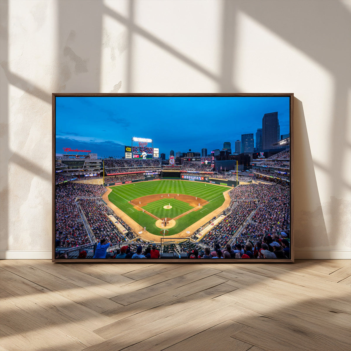 Target Field Stadium Wall Art Canvas Print – Minnesota Twins
