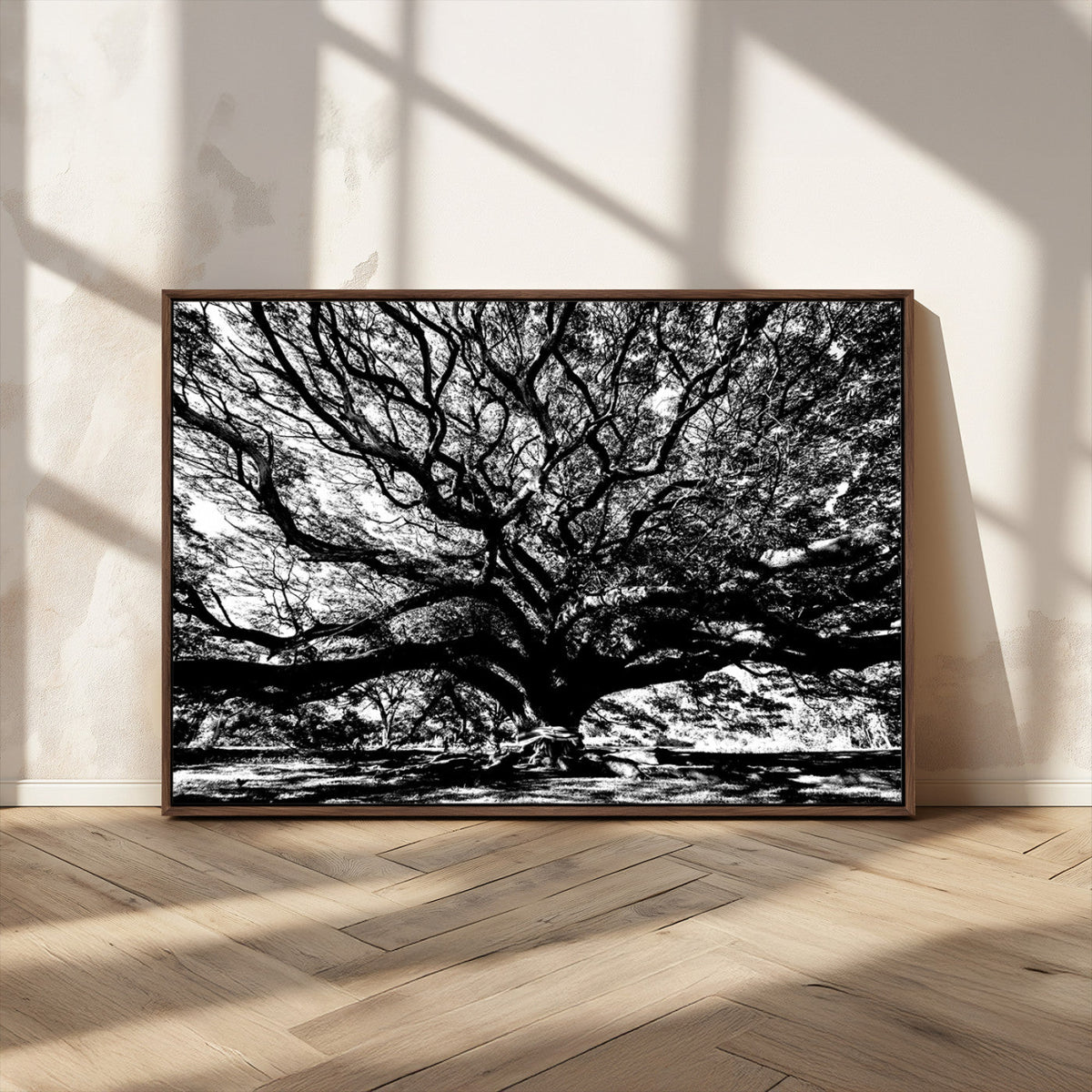 Mighty Angel Oak Wall Art | Angel Oak Tree Art Print