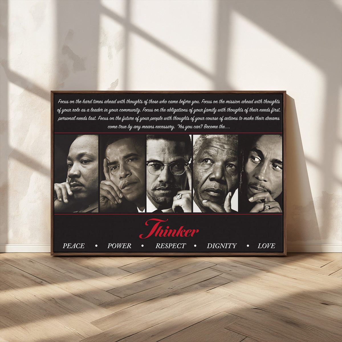 Thinkers of Wall Art Canvas Print - Inspirational Wall Art
