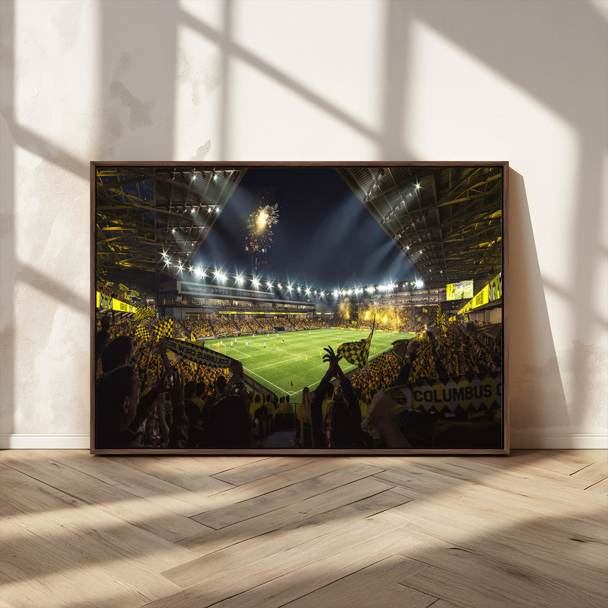 Columbus Crew Soccer Team Print - Columbus Crew Stadium Wall
