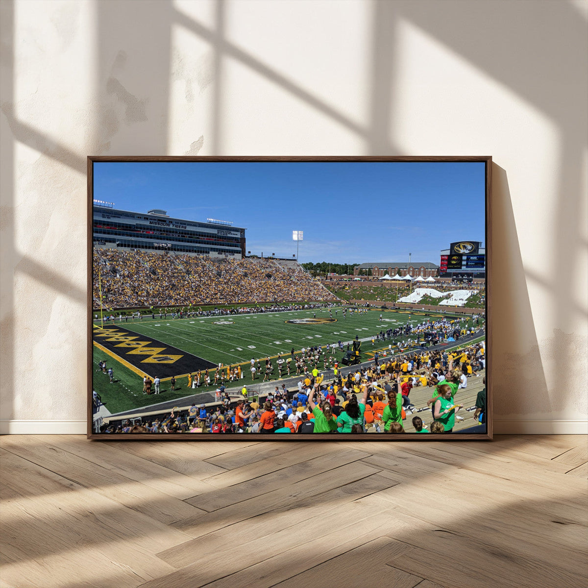 University of Missouri Tigers Football Team Print - Columbia