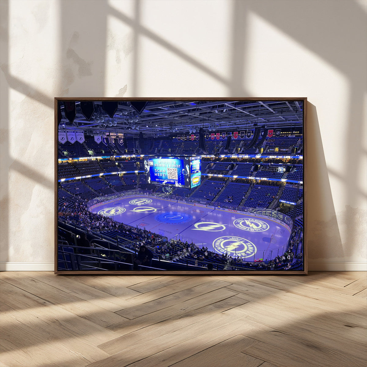 Amalie Arena Florida Wall Art Canvas Print - NHL Hockey