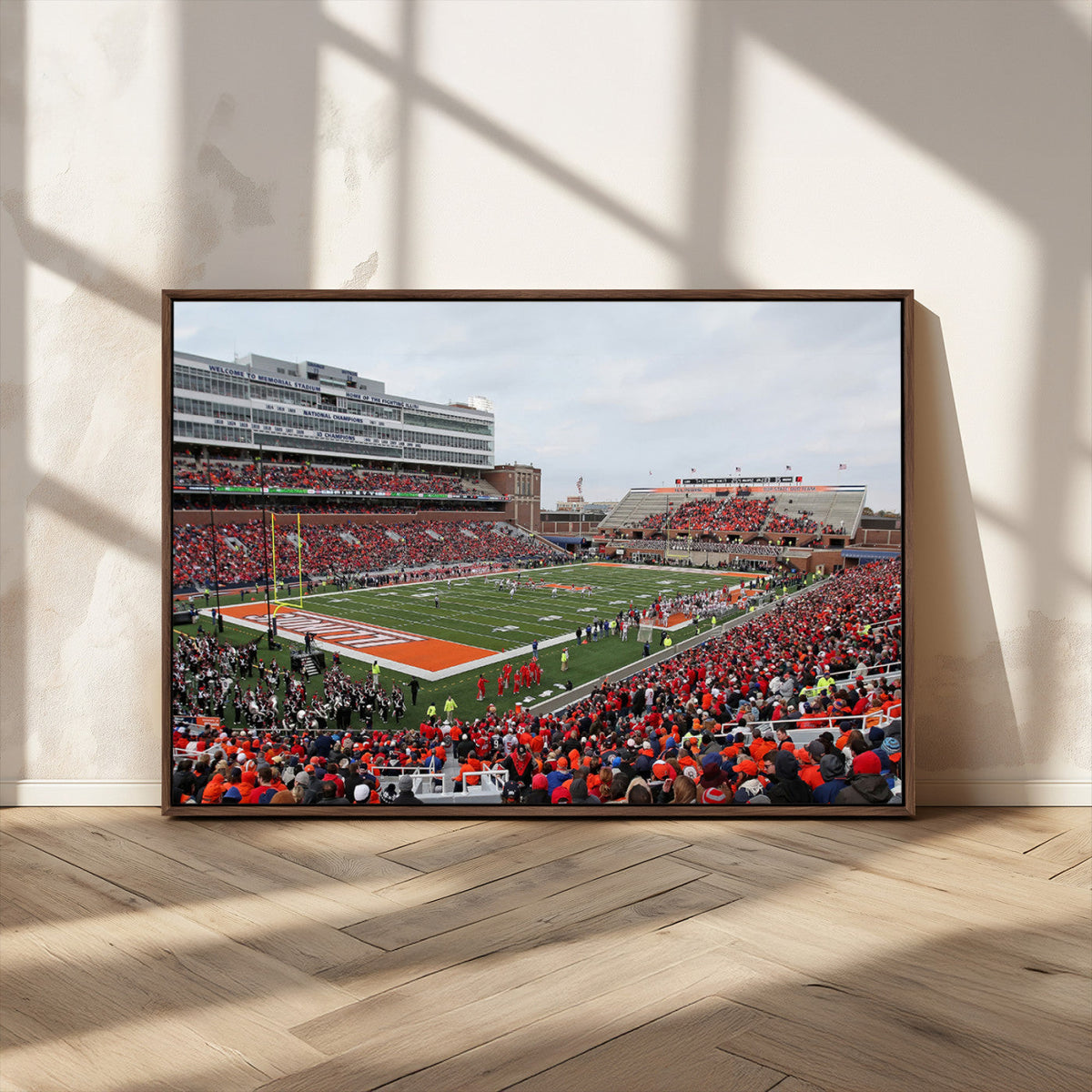 University of Illinois Fighting Illini Football Team Print -