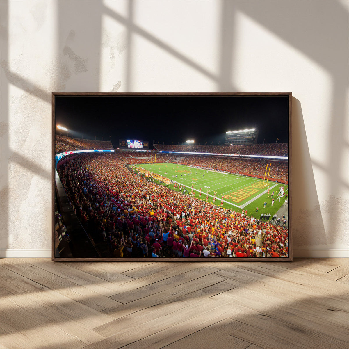 Iowa State University Cyclones Canvas Print, Football Team