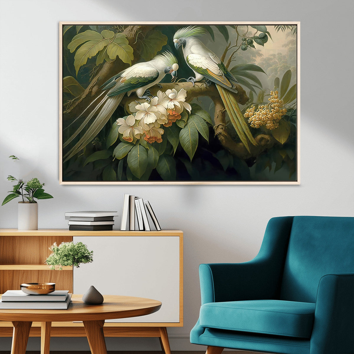 Tropical Paradise Print Wall Art Stunning Artwork of a