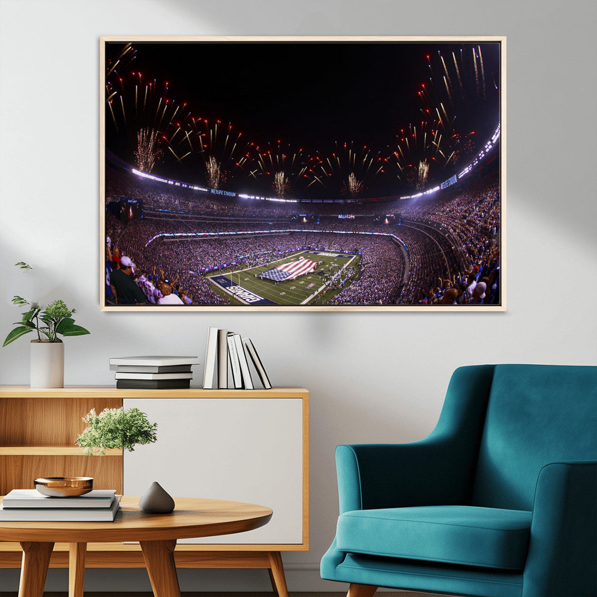 New York Giants Football Team Print - East Rutherford