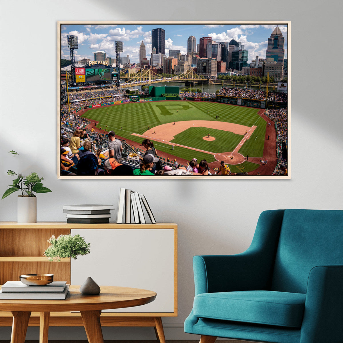 Pittsburgh Pirates Baseball Team Print - PNC Park Stadium