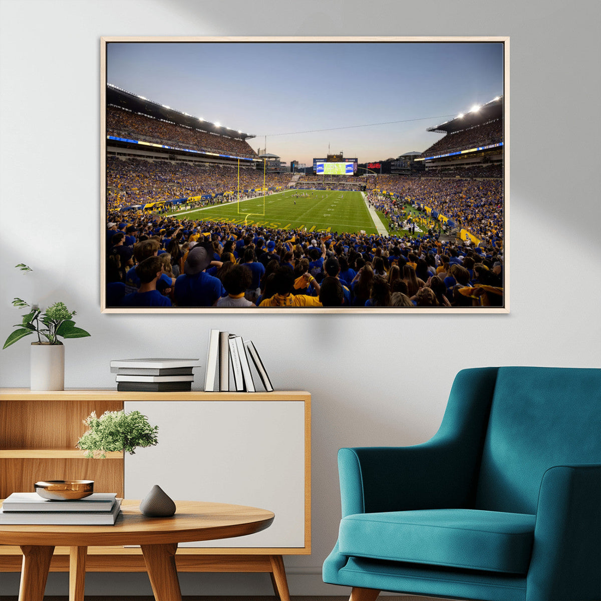 Pittsburgh Panthers Football Team Print - Pittsburgh