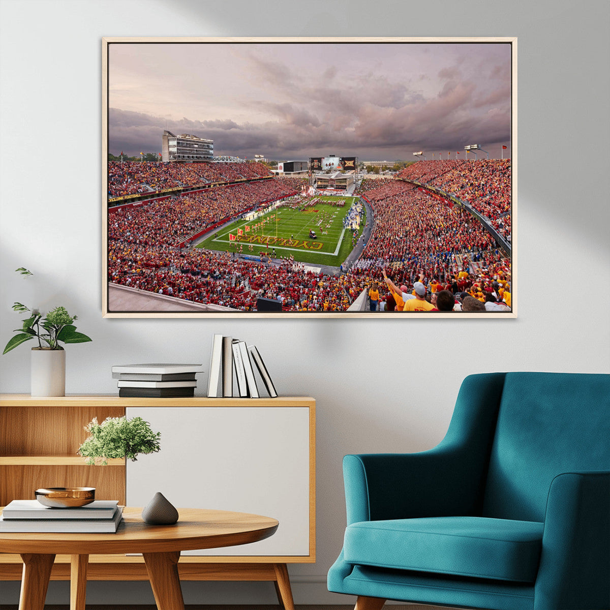 Iowa State University Cyclones Football Team Print - Ames