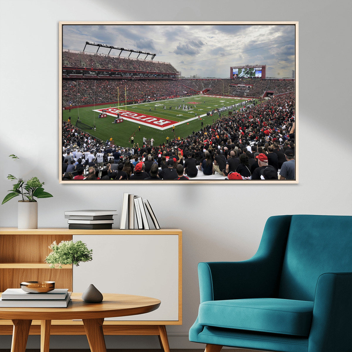 Rutgers Scarlet Knights Football Team Print - SHI Stadium,
