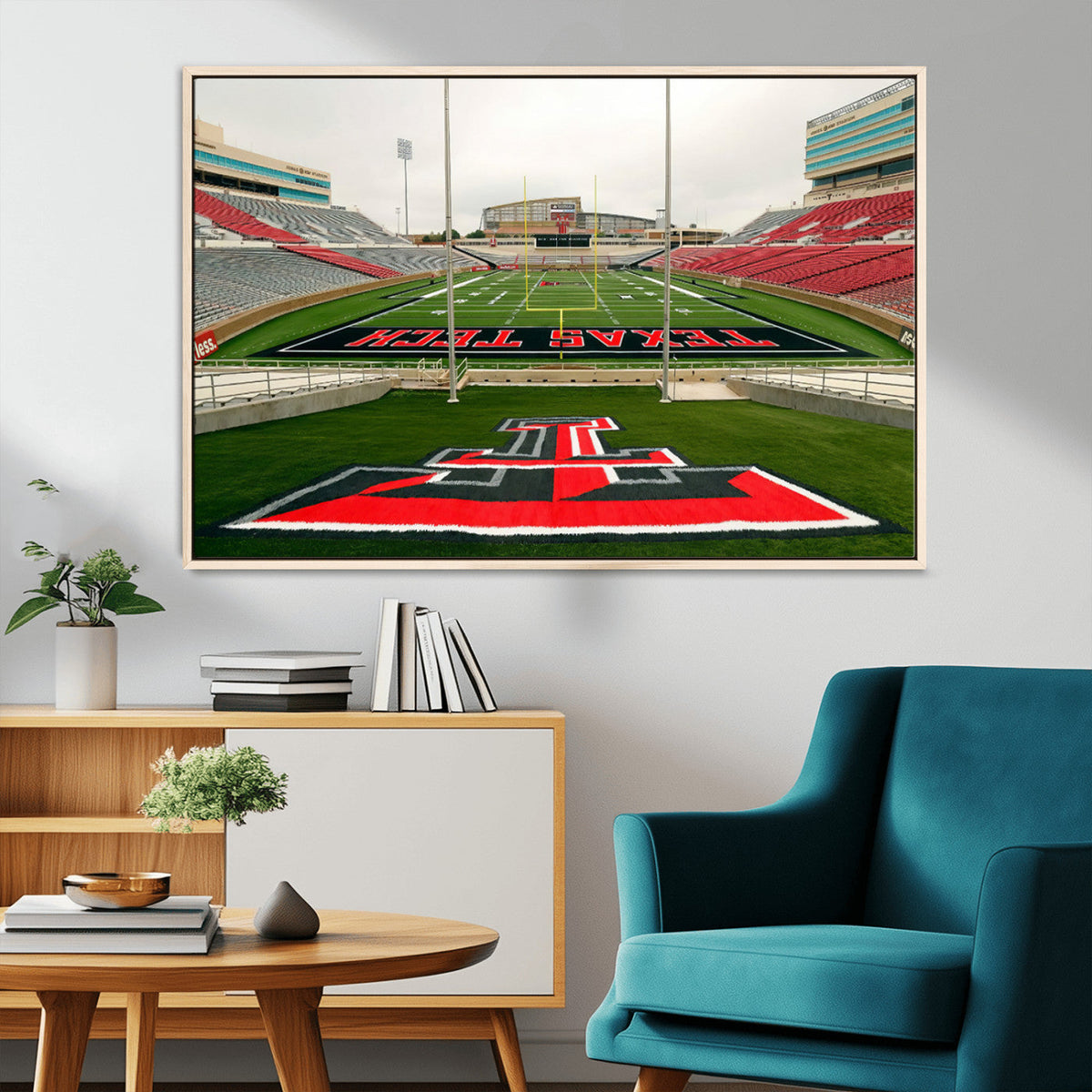 Texas Tech Red Raiders Football Team Print - Lubbock Jones