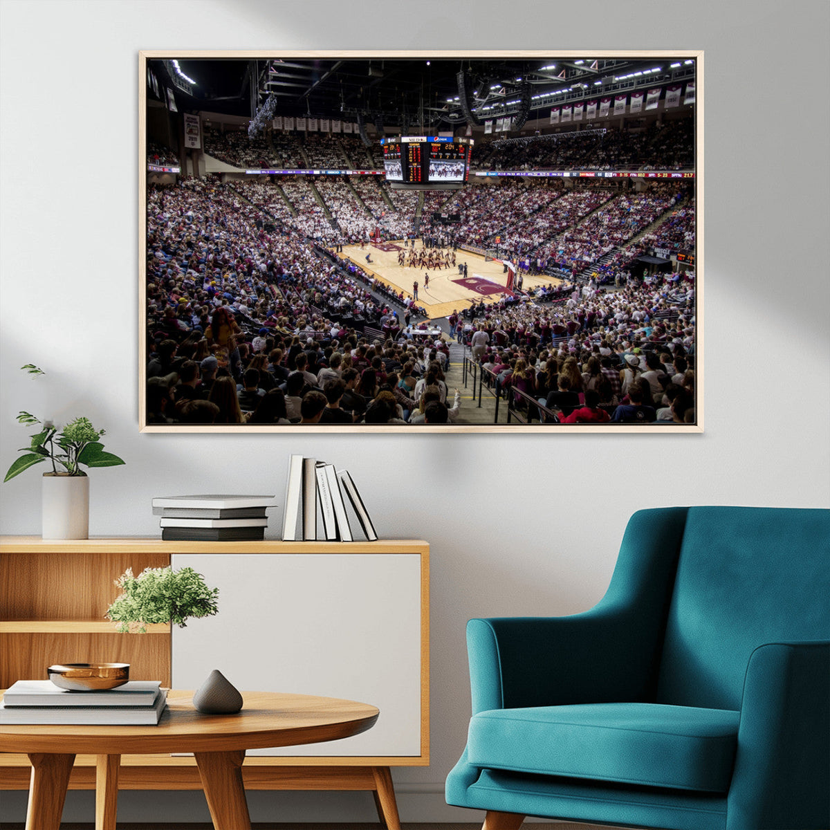 University of Nebraska Cornhuskers Basketball Team Print -