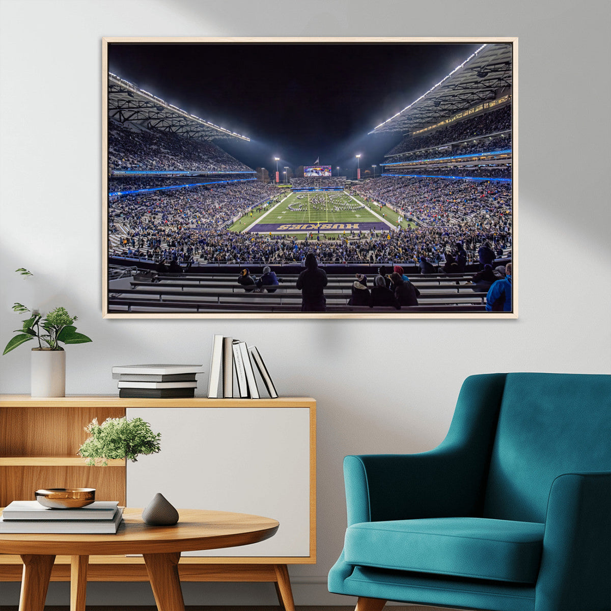 The University of Washington Huskies Football Team Print -
