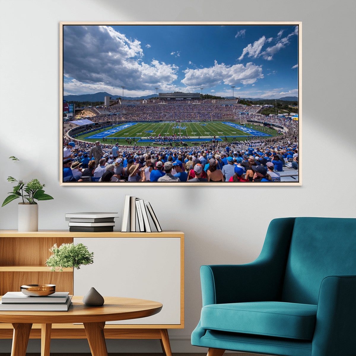Air Force Falcons Football Team Print - Colorado Springs