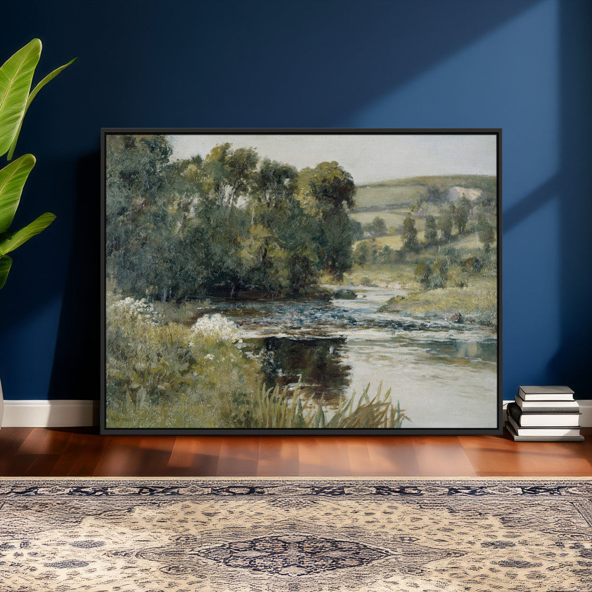 Edward Mitchell Bannister Streamside Wall Art Canvas Print