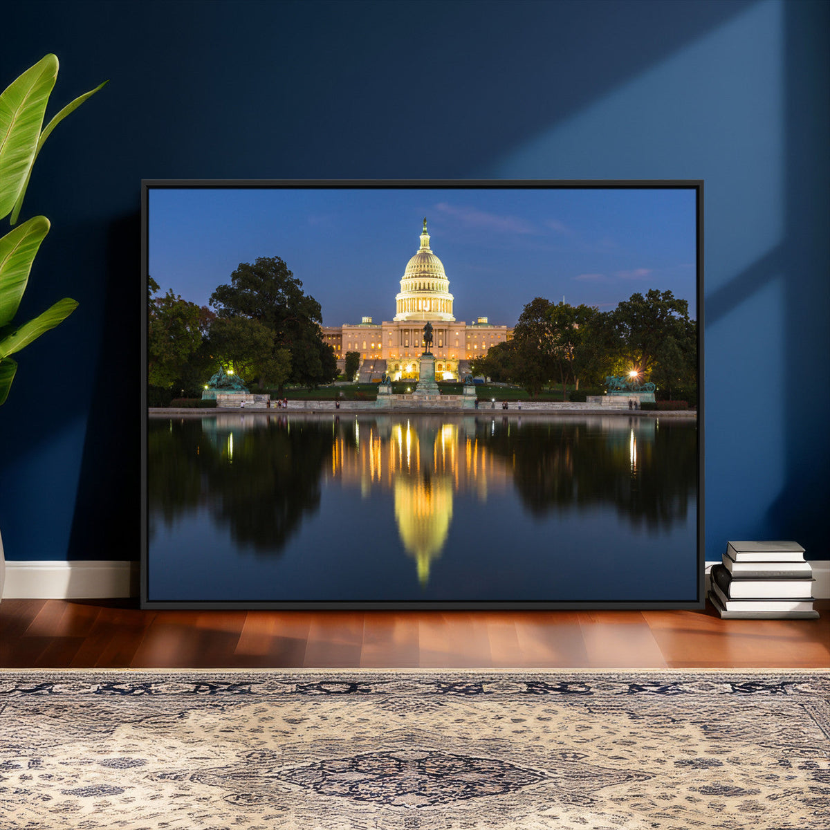 US Capitol Building Wall Art Canvas Print – Washington DC