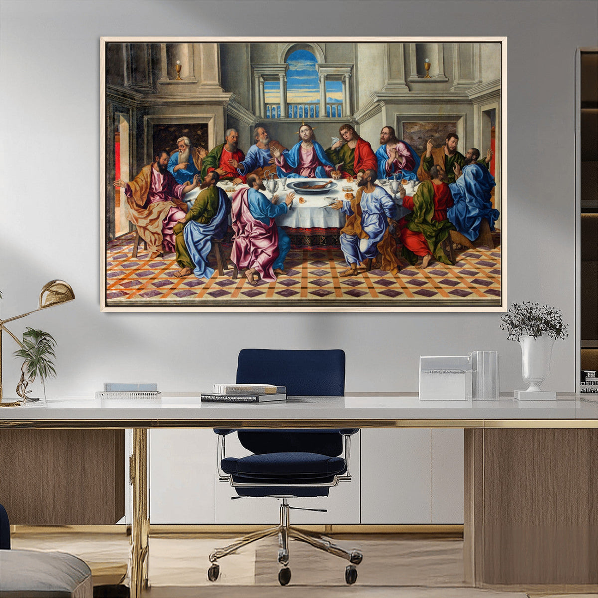 The Last Supper Multi Panel Canvas Wall Art