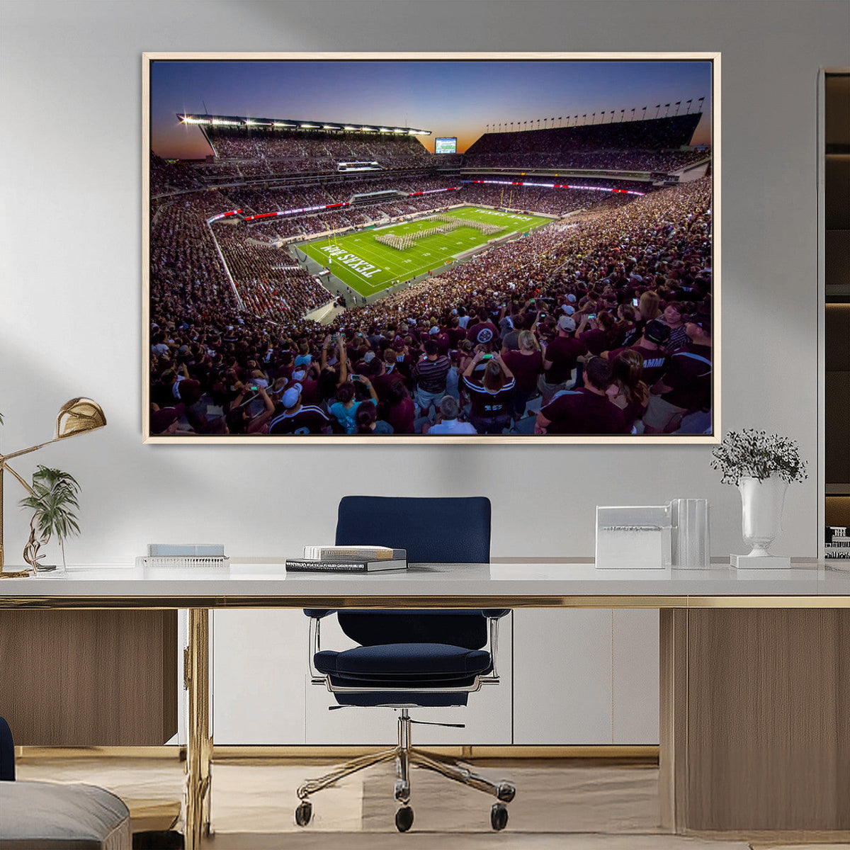 Texas A&M University Aggies Football Team Print - College